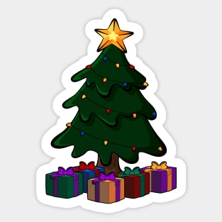 Christmas Tree Sticker